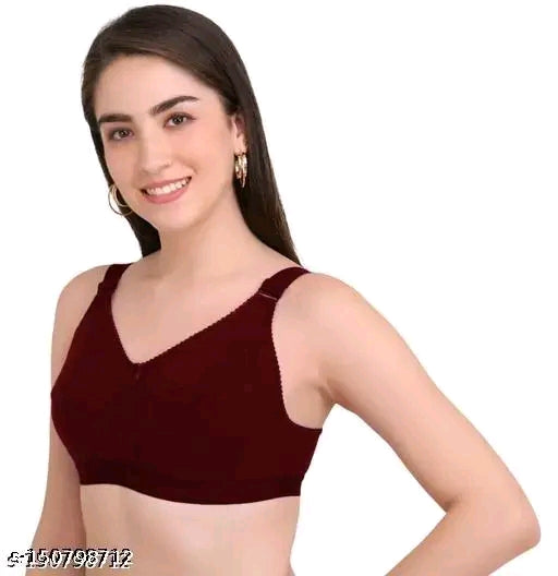 Pack of cotton Blend Everyday Bra for Women- Bella Beauty (C&D Cup Sizes)